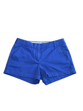J.Crew Chino Shorts Women’s Size 4 Blue 3” Inseam